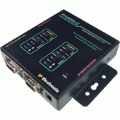 PH485Ex2 مبدل سریال RS485 و RS422 به اترنت LAN دو پورته صنعتی